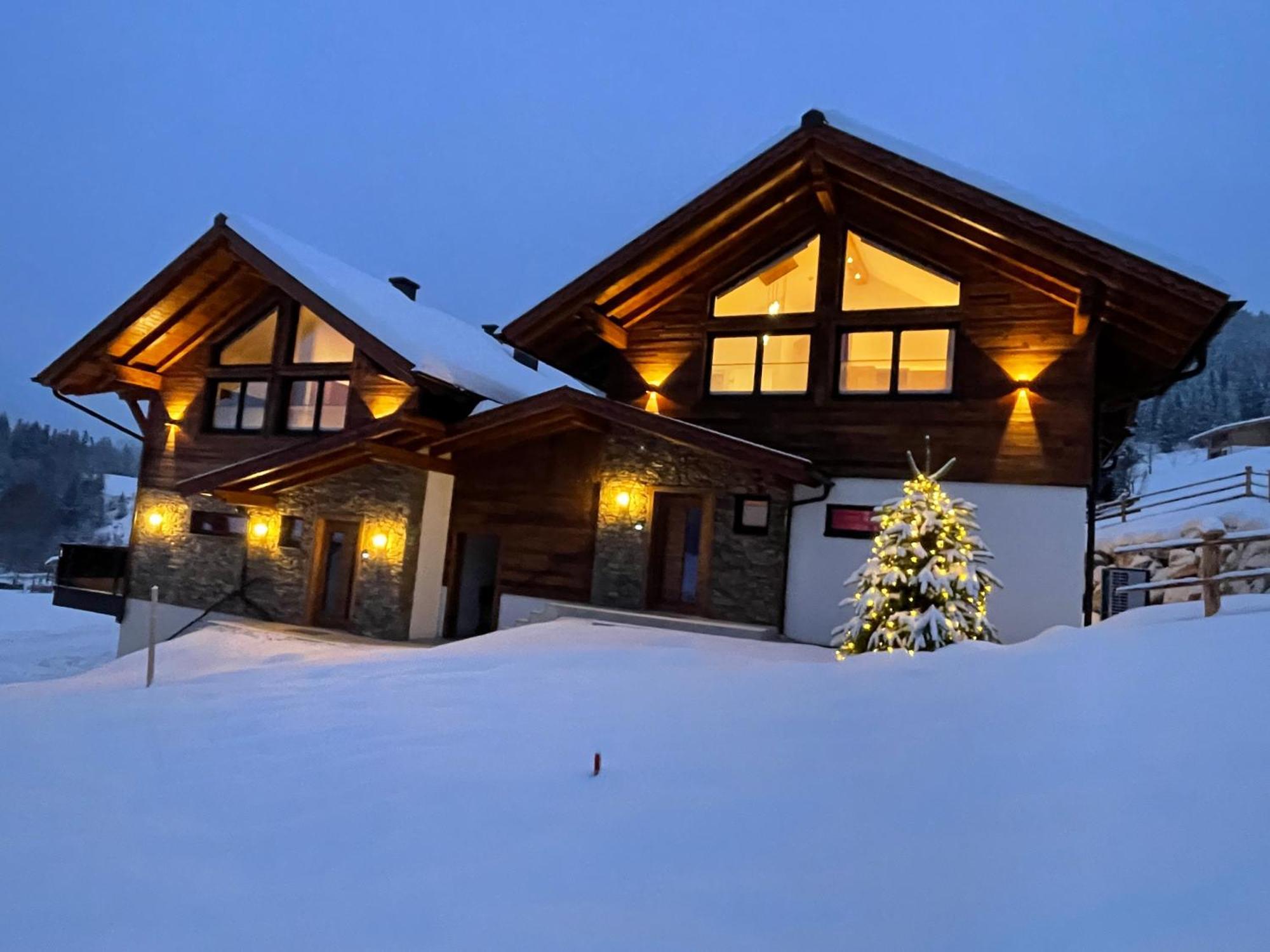 Ferienlodge Edelstein Forstau  Exterior foto